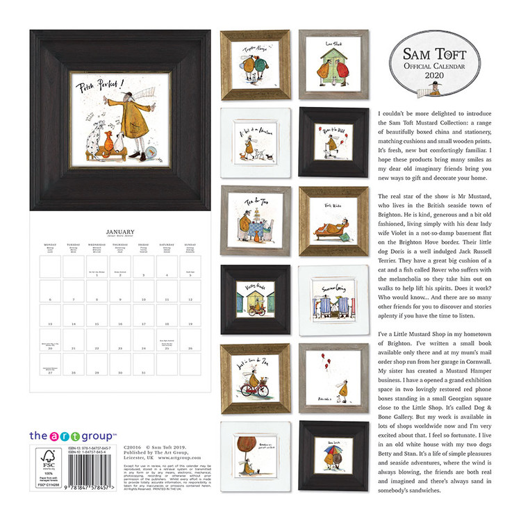 Sam Toft Wall Calendars 2024 Buy at Europosters