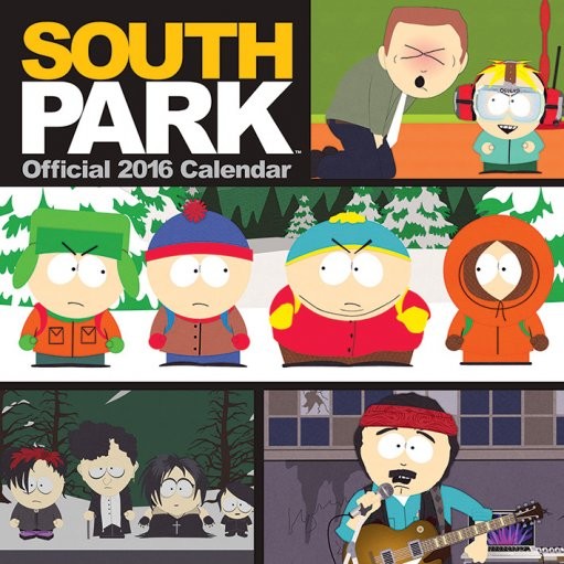 South Park Wall Calendars 2016 Buy at Europosters