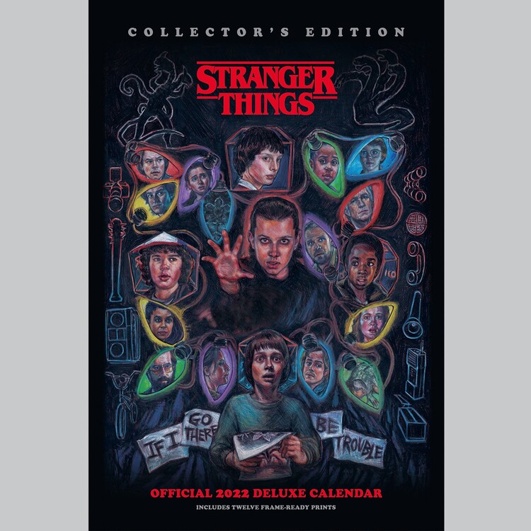 Stranger Things Deluxe Wall Calendars 2022 Buy at Europosters