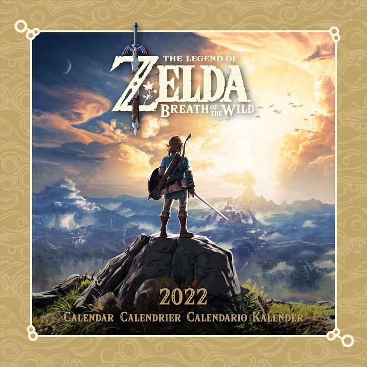 The Legend of Zelda Wall Calendars 2022 Buy at Europosters