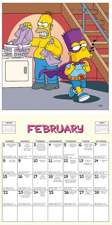 The Simpsons Wall Calendars Buy At Ukposters