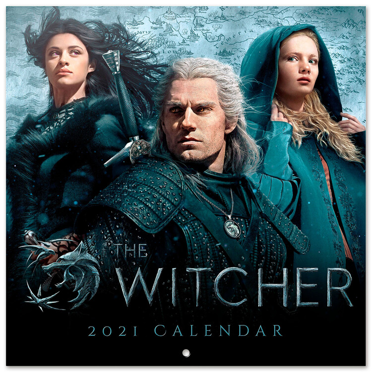 The Witcher Wall Calendars 2024 Buy at UKposters