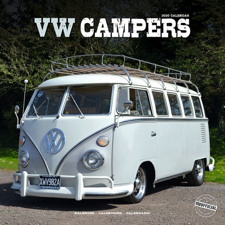 VW Camper Vans Wall Calendars 2024 Buy at UKposters