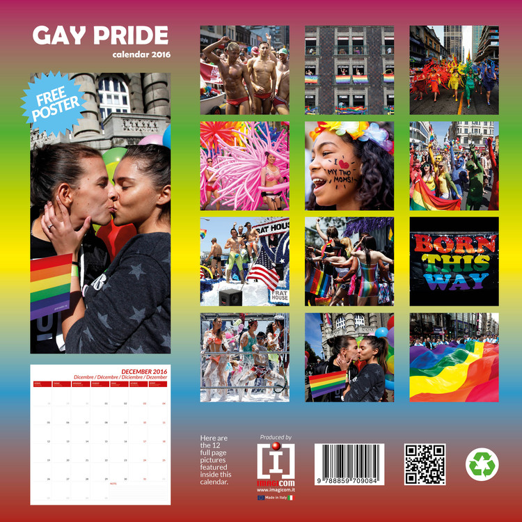 Gay Pride - Calendriers 2022 | Achetez sur Europosters.fr