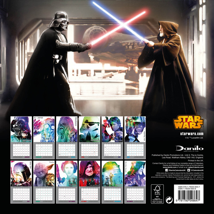 Star Wars Classic Edition Calendriers Achetez sur Europosters.fr