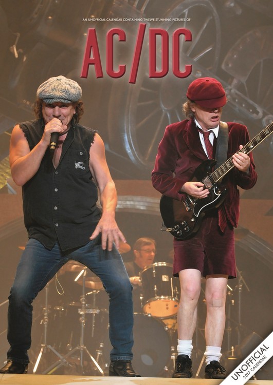 AC/DC - Calendriers 2017 | Achetez sur Europosters