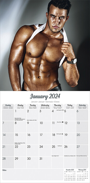 Calendrier 2024 Guys