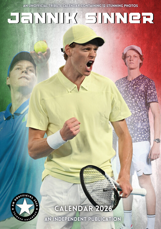 Calendrier 2026 Jannik Sinner