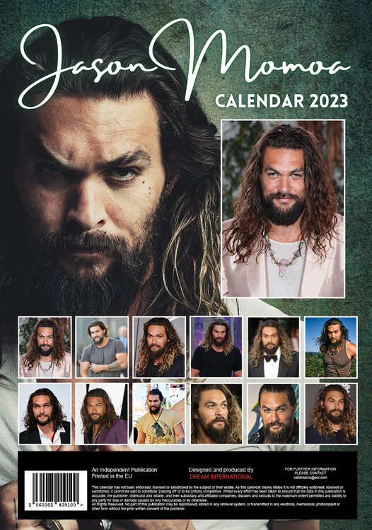 Jason Momoa Calendriers 2023 Achetez sur Europosters