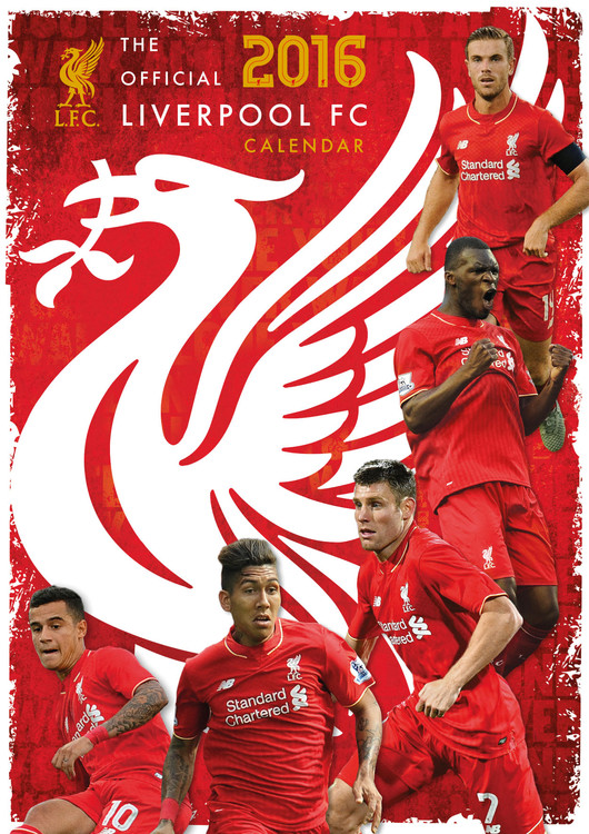 Liverpool FC - Calendriers 2016 | Achetez sur Europosters