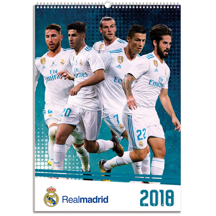 Real Madrid - Calendriers 2018 | Achetez sur Europosters