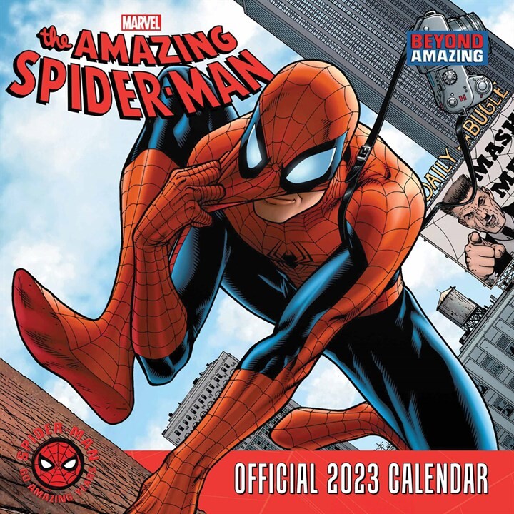 Calendrier de Bureau 2024, Spider-Man Calendrier