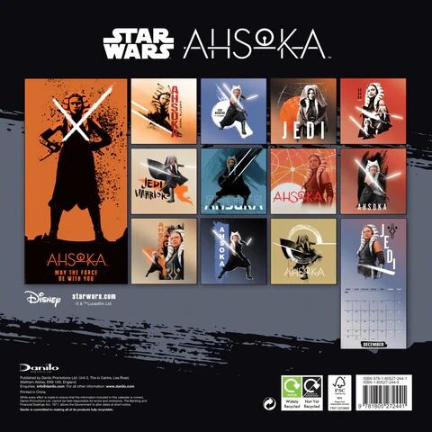 Calendrier 2024 Star Wars - Ahsoka