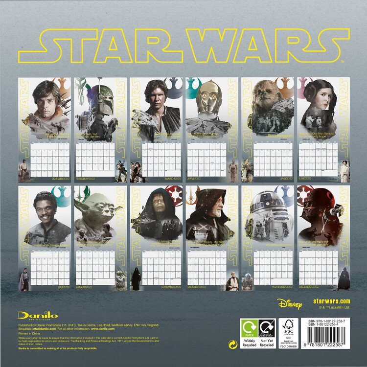 Star Wars - Classic - Calendriers 2024