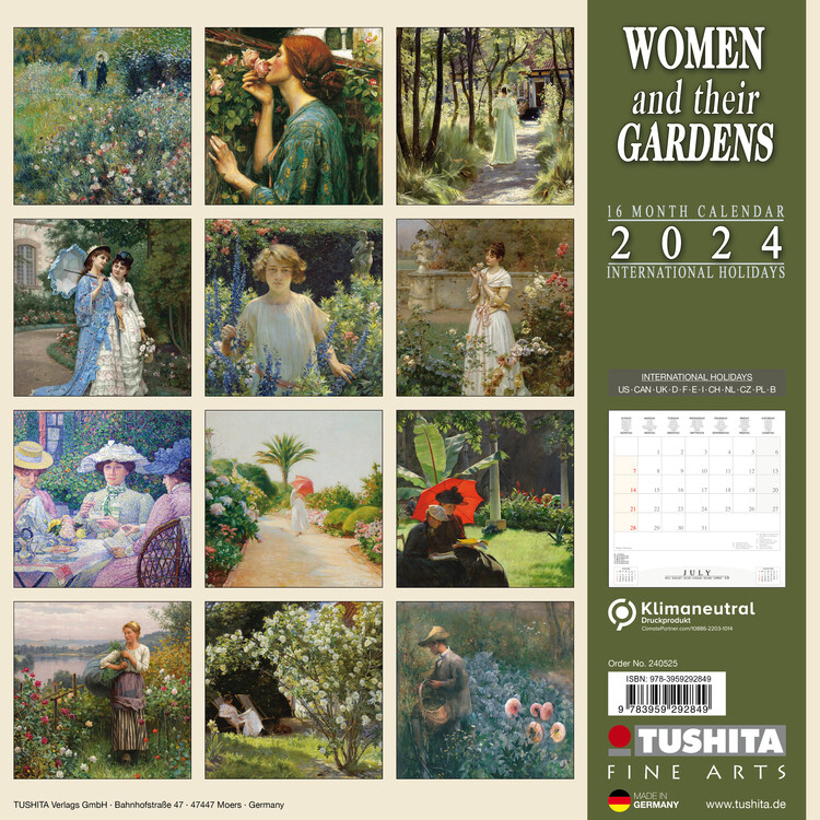 Calendrier d’affiches de garden party 2024