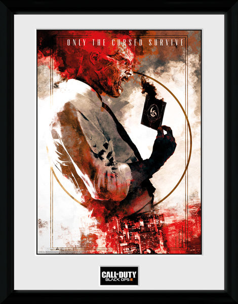 Zarámovaný plakát Call of Duty: Black Ops 3 - Zombies