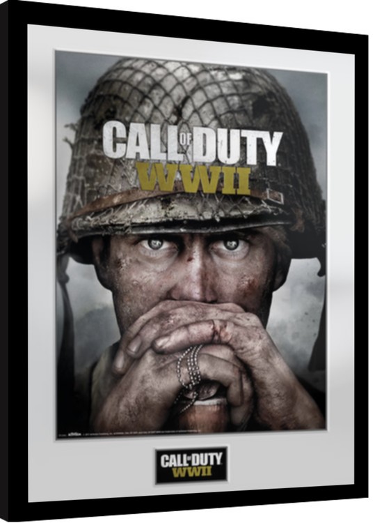 Zarámovaný plakát Call Of Duty: Stronghold - WWII Dogtags