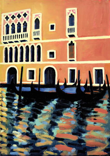 Samolepka Canal Grande I