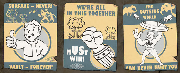 Fallout - Vault posters Cană