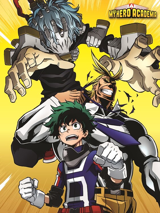 Canvas print My Hero Academia - An Enemy Threat, Wanddecoraties