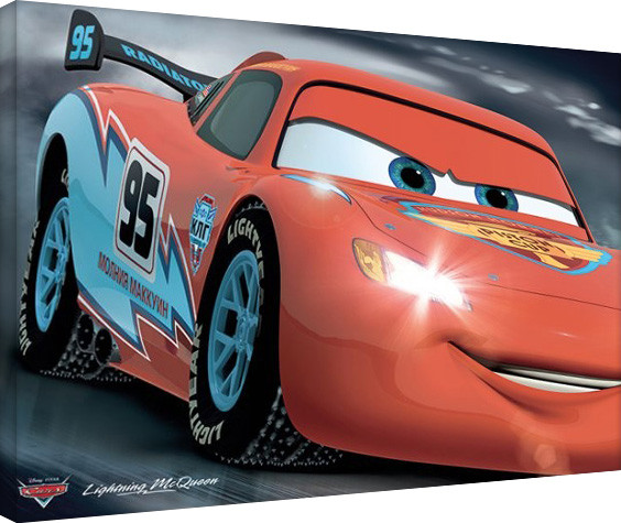 Canvas print Cars - McQueen 95 | Fine Art Prints & Wall Decorations