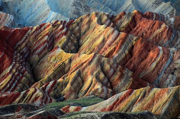 Canvas Print Danxia Landform
