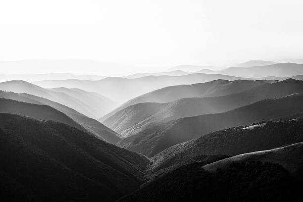 Canvas Print Mountain landscape