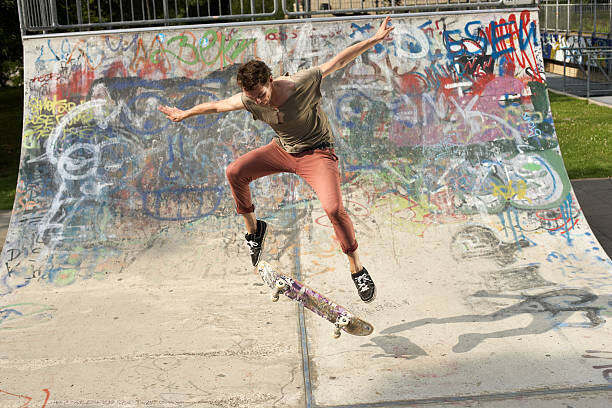 Canvas Print Skater