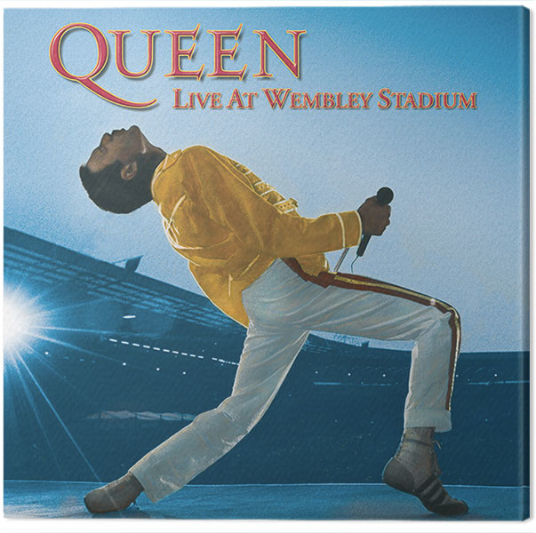 Canvas print Queen - Live at Wembley Stadium | Wanddecoraties | Europosters