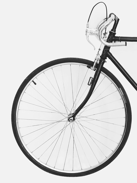 Print op canvas Retro Bicycle