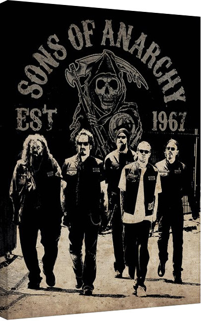 Obraz na plátne Sons of Anarchy (Zákon gangu) - Reaper Crew