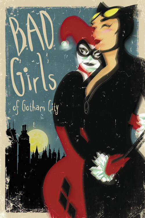 Obraz na plátne Bad Girls of Gotham City