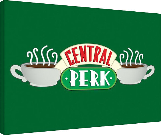Friends - Central Perk Green Canvas