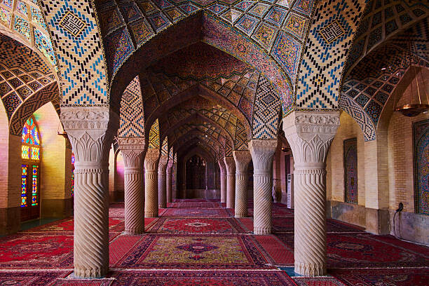 Schilderij op canvas Iran, Shiraz, Nasir al Molk mosque