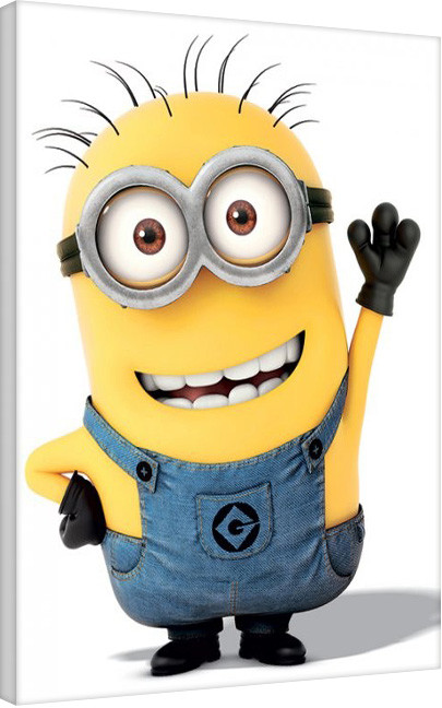 Minions (Verschrikkelijke Ikke) - Minion Wave canvas