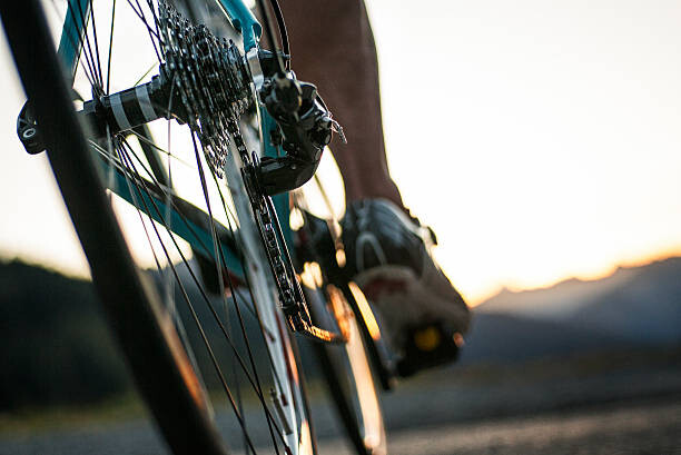 Schilderij op canvas Roadcycling