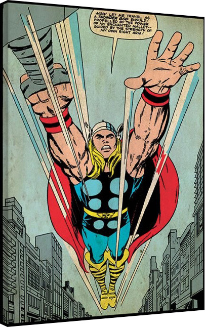 Obraz na plátne Thor - Thundergod