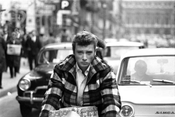 Schilderij op canvas Where are you from, Johnny?