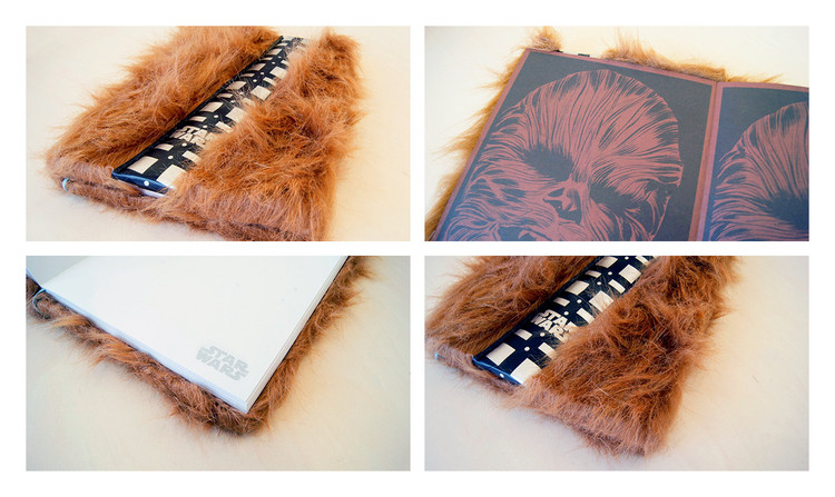 Carnet Star Wars - Chewbacca Fur Premium A5