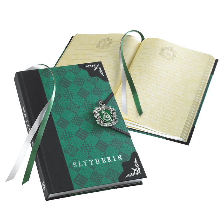 Harry Potter – Carnet rigide et marque-page – Serpentard