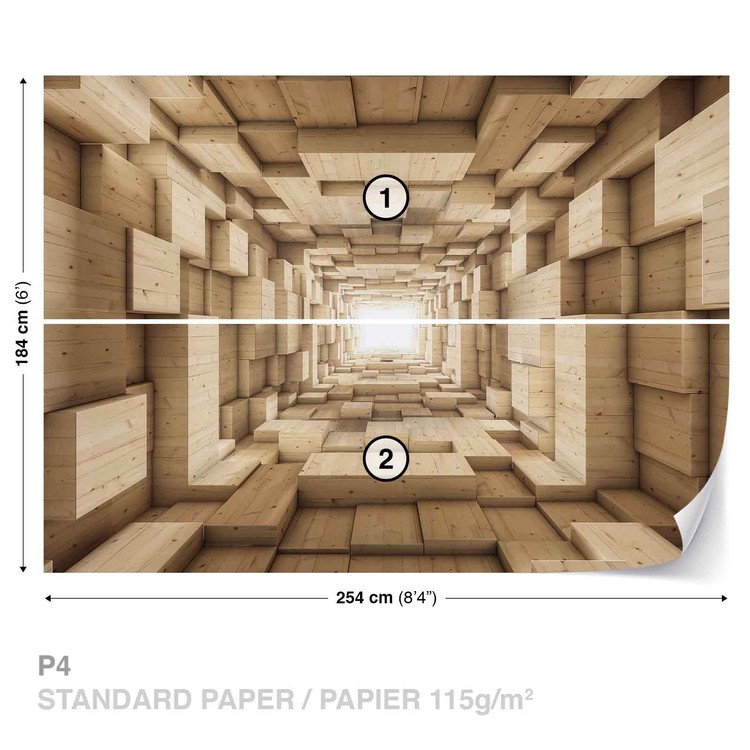 Carta Da Parati Moderna 3d.Carta Da Parati Disegno Astratto Moderno 3d Europosters It