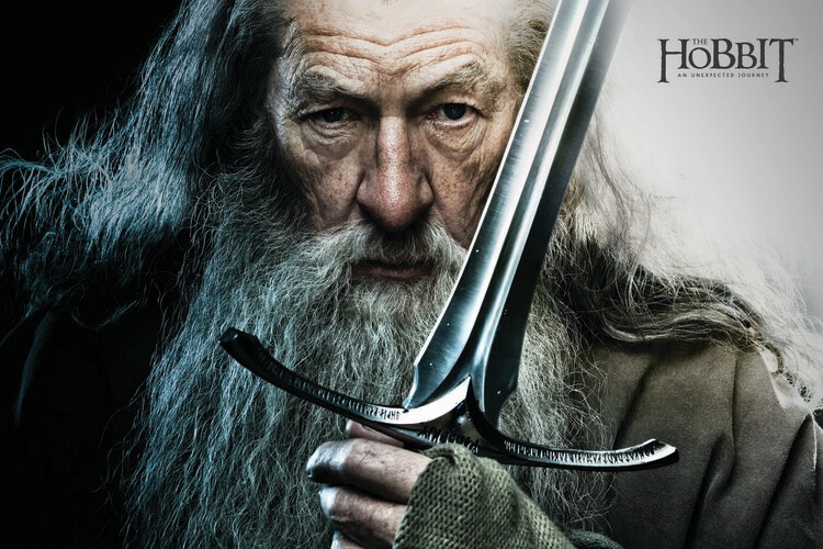 Carta da parati Hobbit - Gandalf
