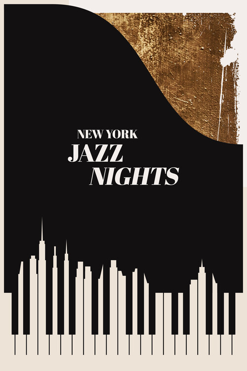 Carta da parati Jazz Nights
