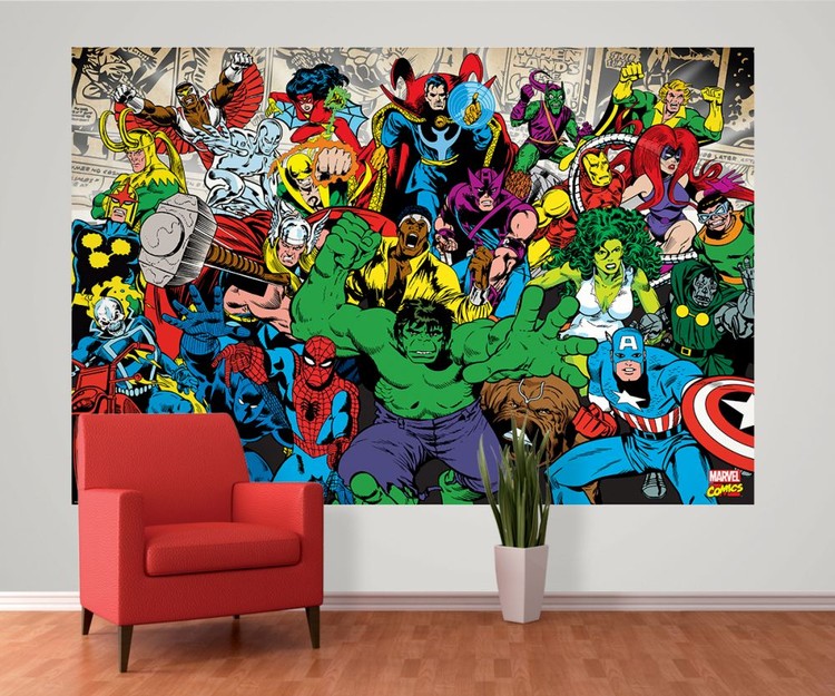 Carta Da Parati Marvel Characters