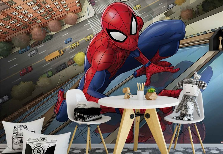 Marvel Comics Spiderman Tessuto per pannelli di fumetti Spiderman