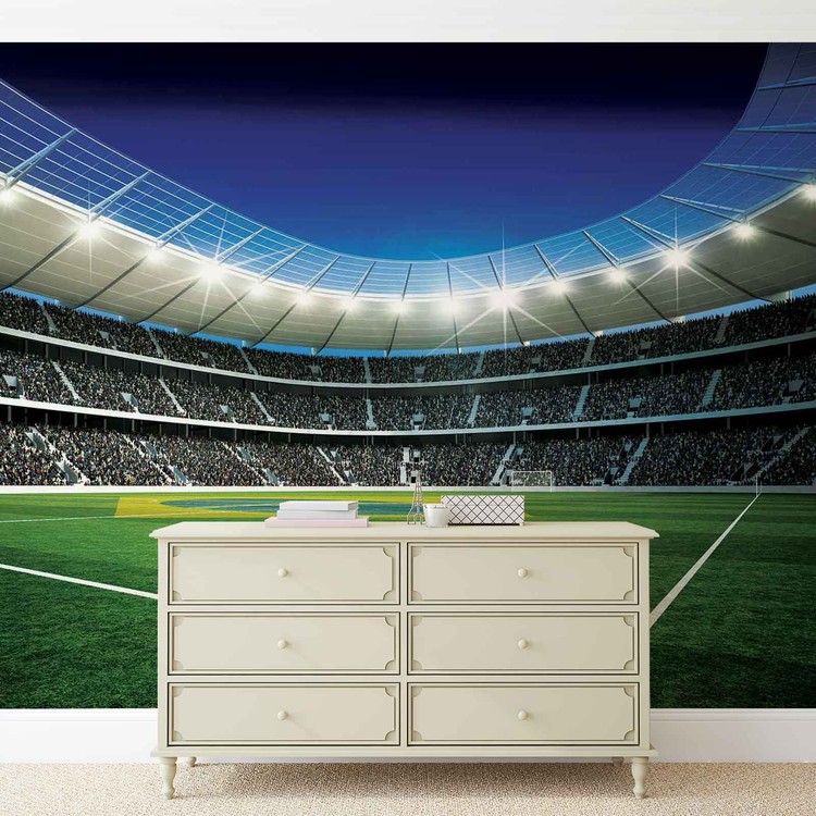 Poster Calcio Stadio 50x70cm