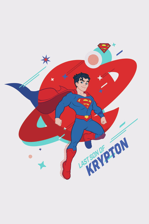 Carta da parati Superman - Krypton