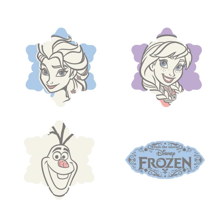 Cartoleria Frozen - Characters