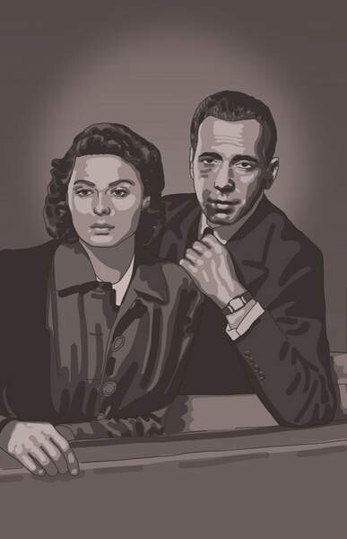 Samolepka Casablanca