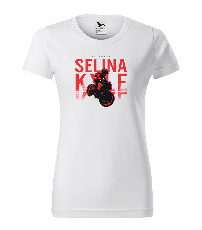 T-shirt Catwomen - Selina Kyle Bike